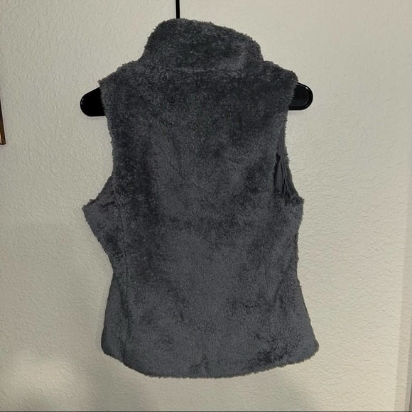 Patagonia Grey Los Gatos Fluffy Vest Size Small - Picture 2 of 3